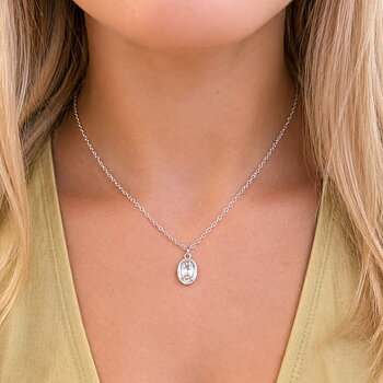 IAMLUND Skimra halsband silver
