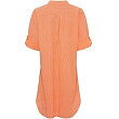 Linn Stripe shirt | Citrus orange