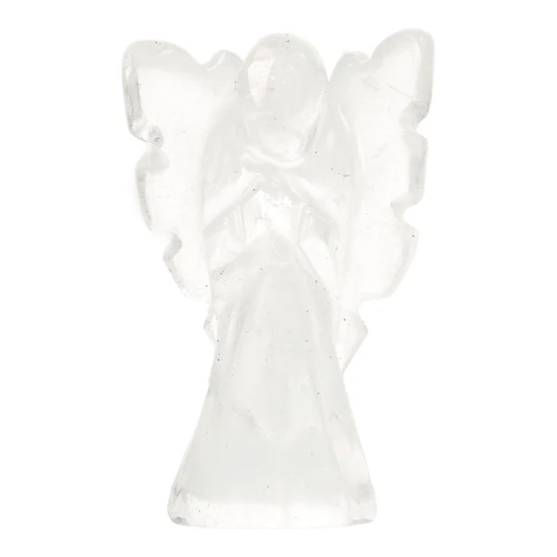 Kristallängel Bergkristall -- 8 Cm