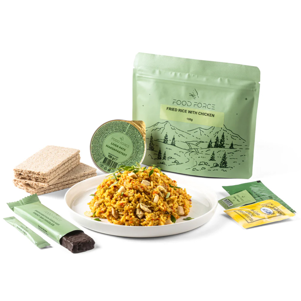 Food Force | Fried Rice with Chicken Main Meal | Freeze-dried food | 357g