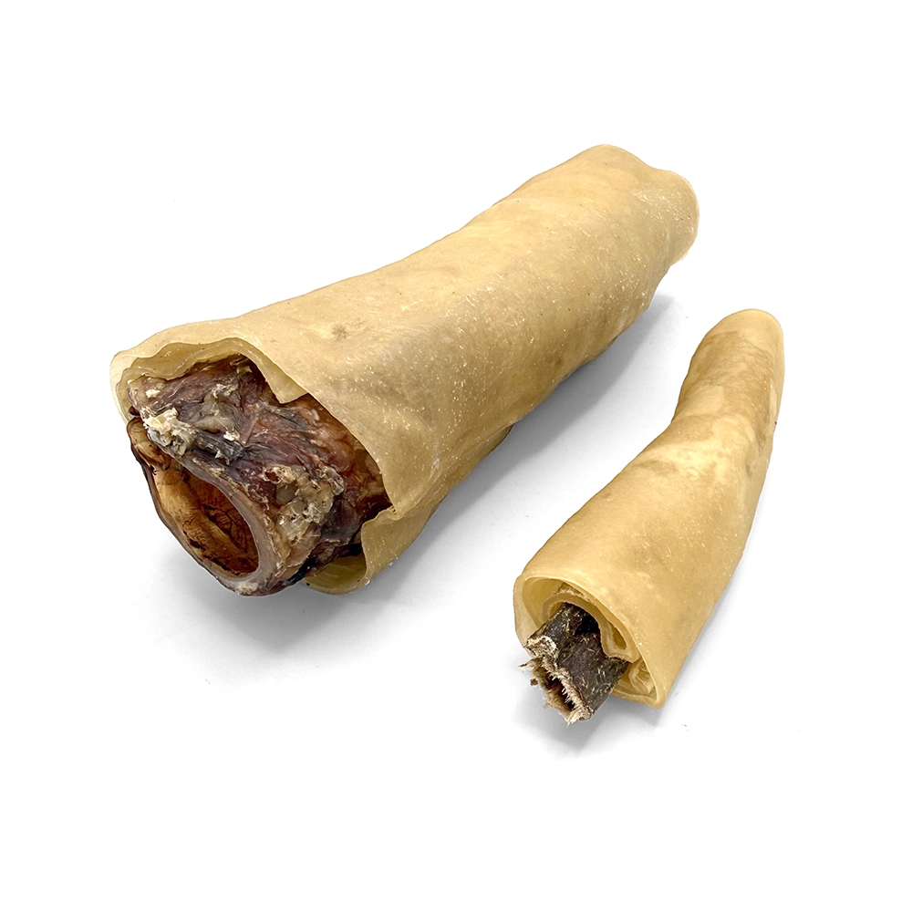 Monster rawhide beef throat chews