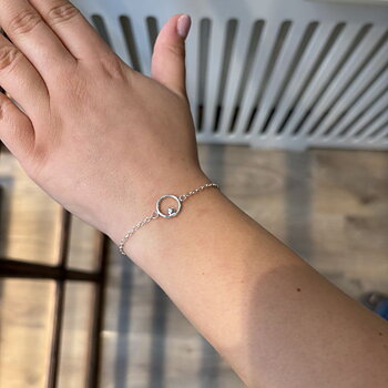 IAMLUND Momentum Mini armband silver