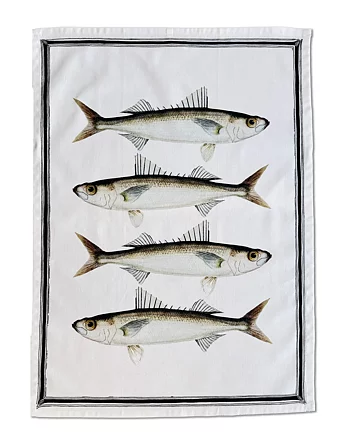 Kökshandduk- Fish - 50x70