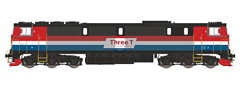 Diesellok Three T TMZ 1407, AC digital med ljud