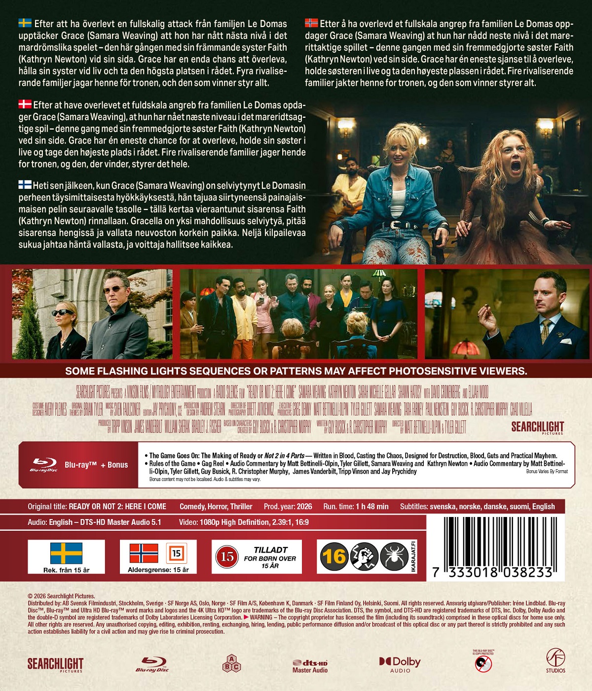 Ready Or Not 2: Here I Come (Blu-ray) - 2