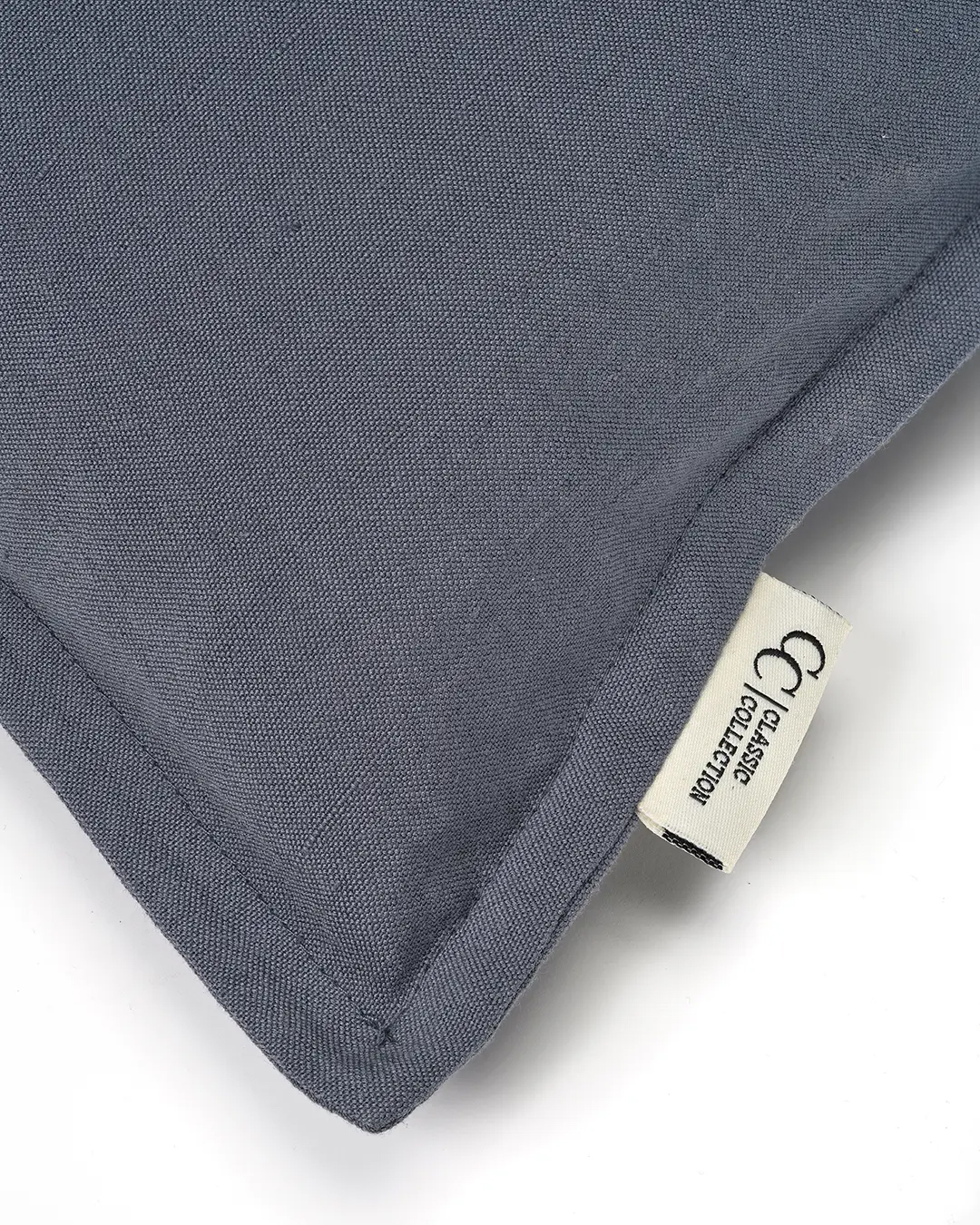 Kuddfodral Linen Skymningsblå 50x50cm - 4