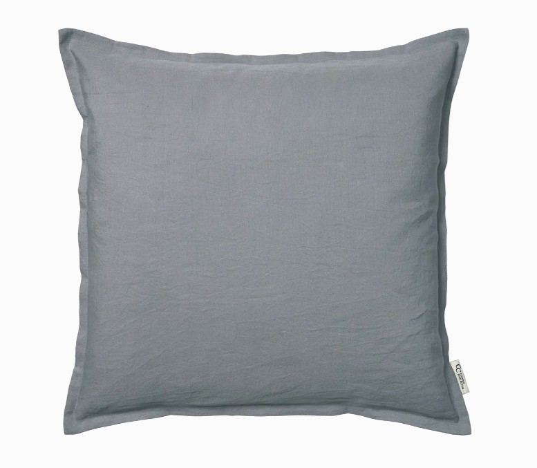 Kuddfodral Linen Duvblå 50x50cm