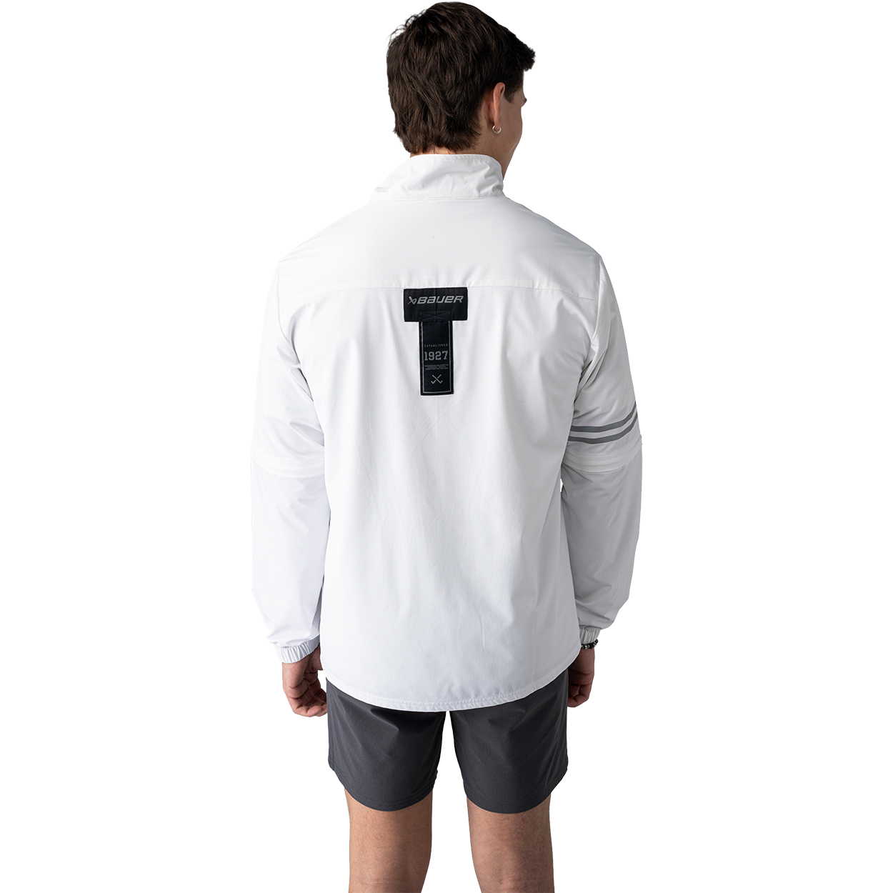 BAUER Golf Convertible Half-Zip White - 3