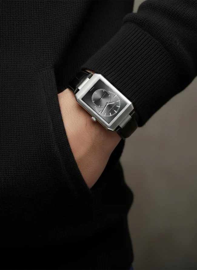 Ora Vera Small Second Gents 23098-3CGR-GIN - 3