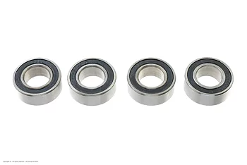 G-Force GF-0500-019 Ball Bearing - Chrome Steel - ABEC 3 - Rubber Shielded - 10X19X7 - MR1910-2RS - 4 pcs