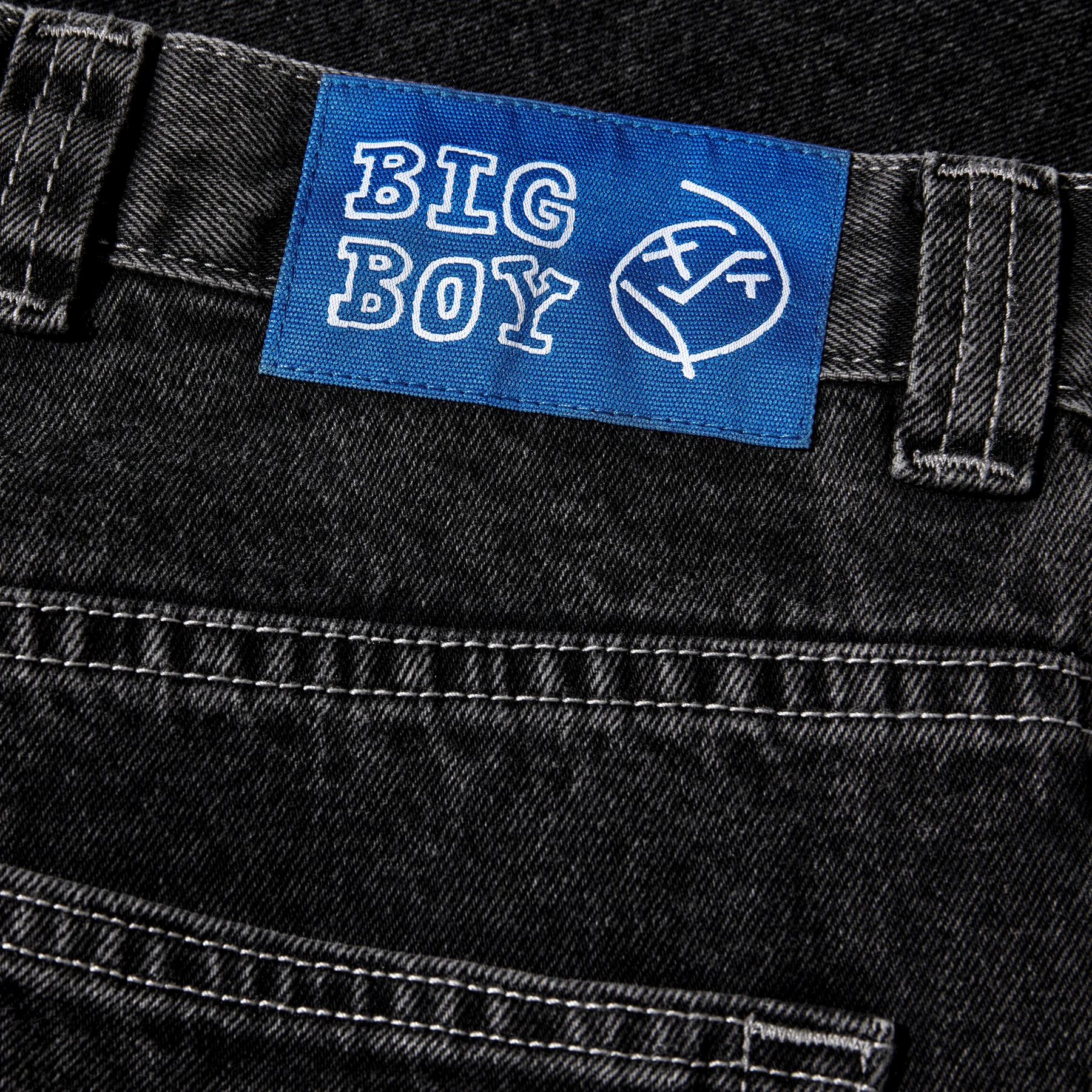 Polar Skate Co. Big Boy Shorts Silver Black - 5