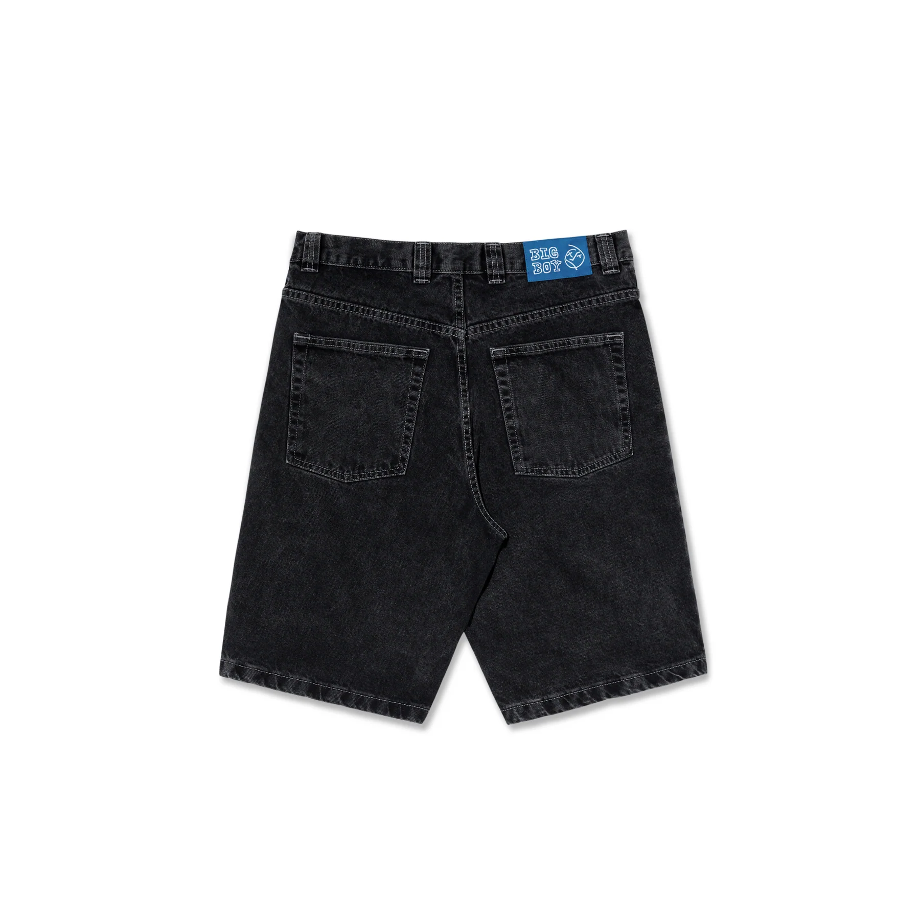 Polar Skate Co. Big Boy Shorts Silver Black - Boardwalk Surf & Street