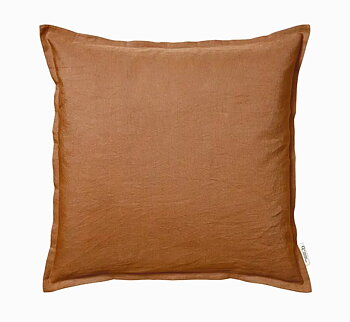 Kuddfodral Linen Terracotta 50x50cm