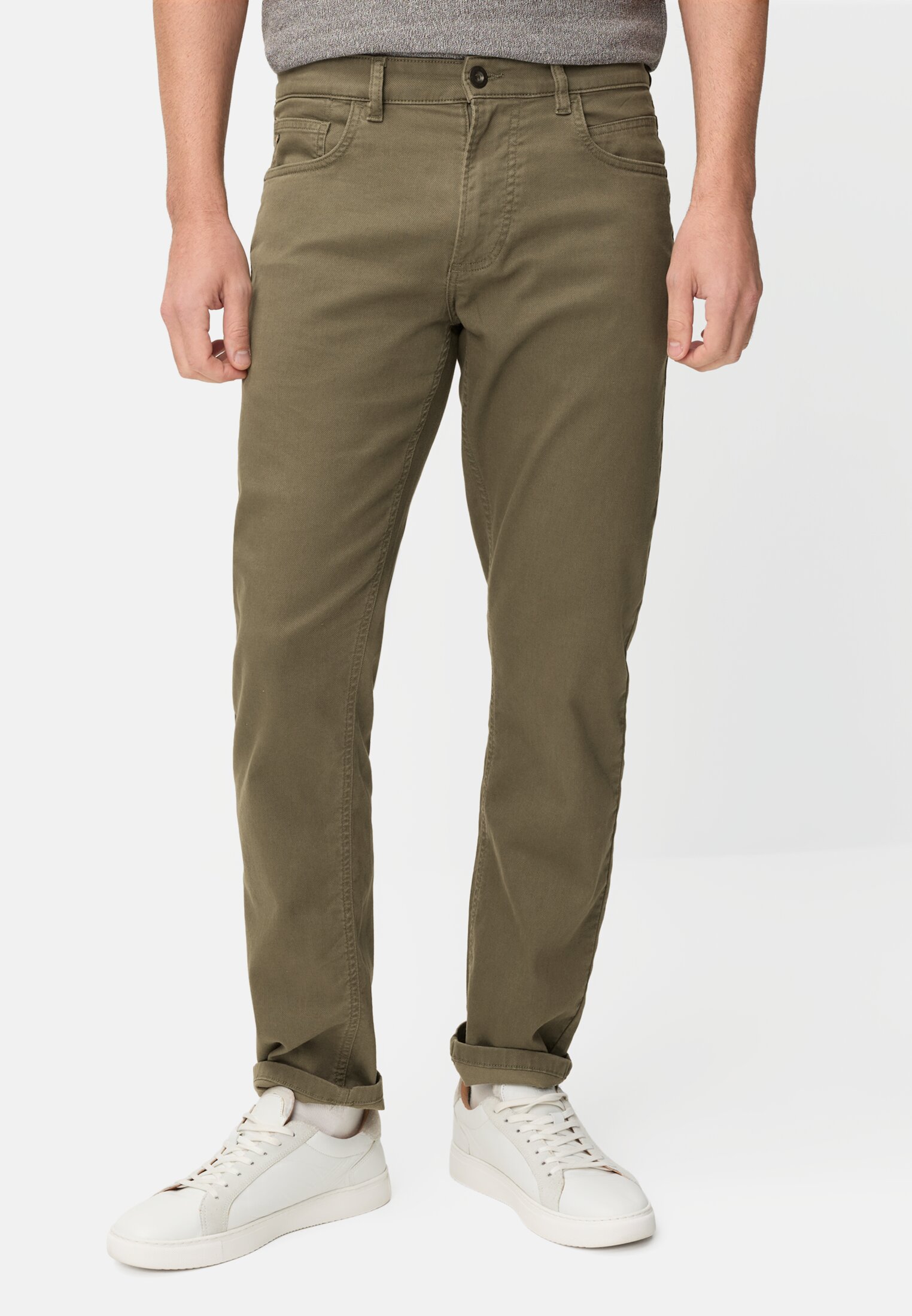 5-Pocket byxor grön från camel active  - 3