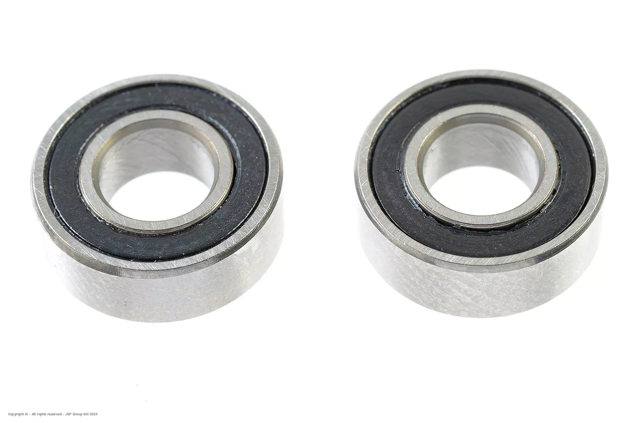 G-Force GF-0510-003 Ball Bearing - Ceramic Balls - ABEC 3 - Rubber Shielded - 5X11X4C - MR115-2RS/C - 2 pcs