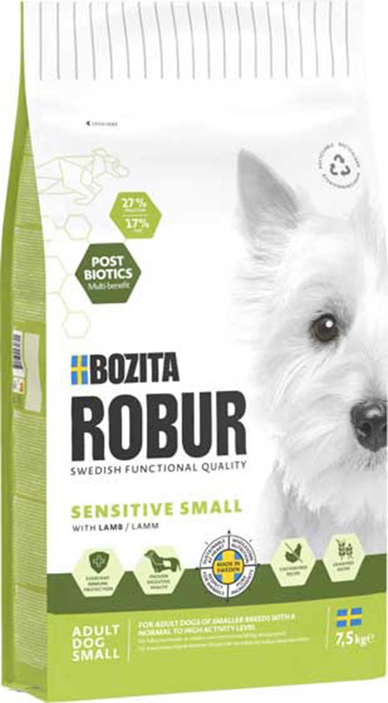 Bozita Robur Sens. Adult SB, Lamb 7.5kg