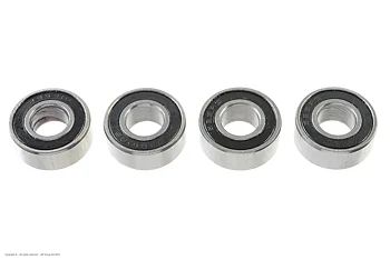 G-Force GF-0500-011 Ball Bearing - Chrome Steel - ABEC 3 - Rubber Shielded - 6X13X5 - 686-2RS - 4 pcs