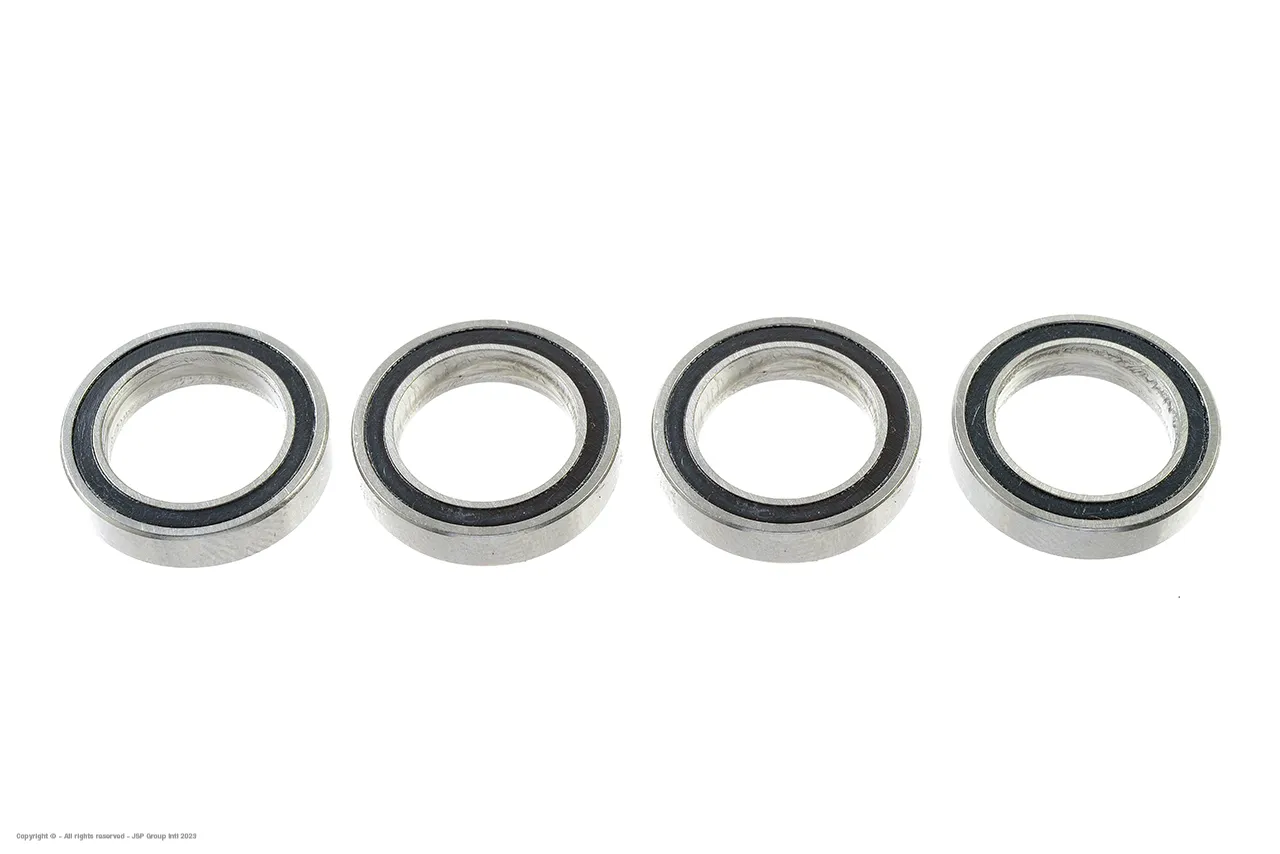 G-Force GF-0500-025 Ball Bearing - Chrome Steel - ABEC 3 - Rubber Shielded - 13X19X4 - MR1913-2RS - 4 pcs