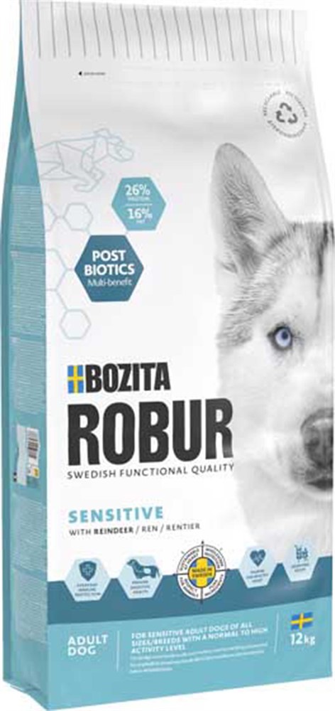Bozita Robur Adult Sens. Reindeer 12kg