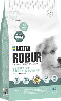 Bozita Robur Sens. GF Puppy, Lamb 3kg