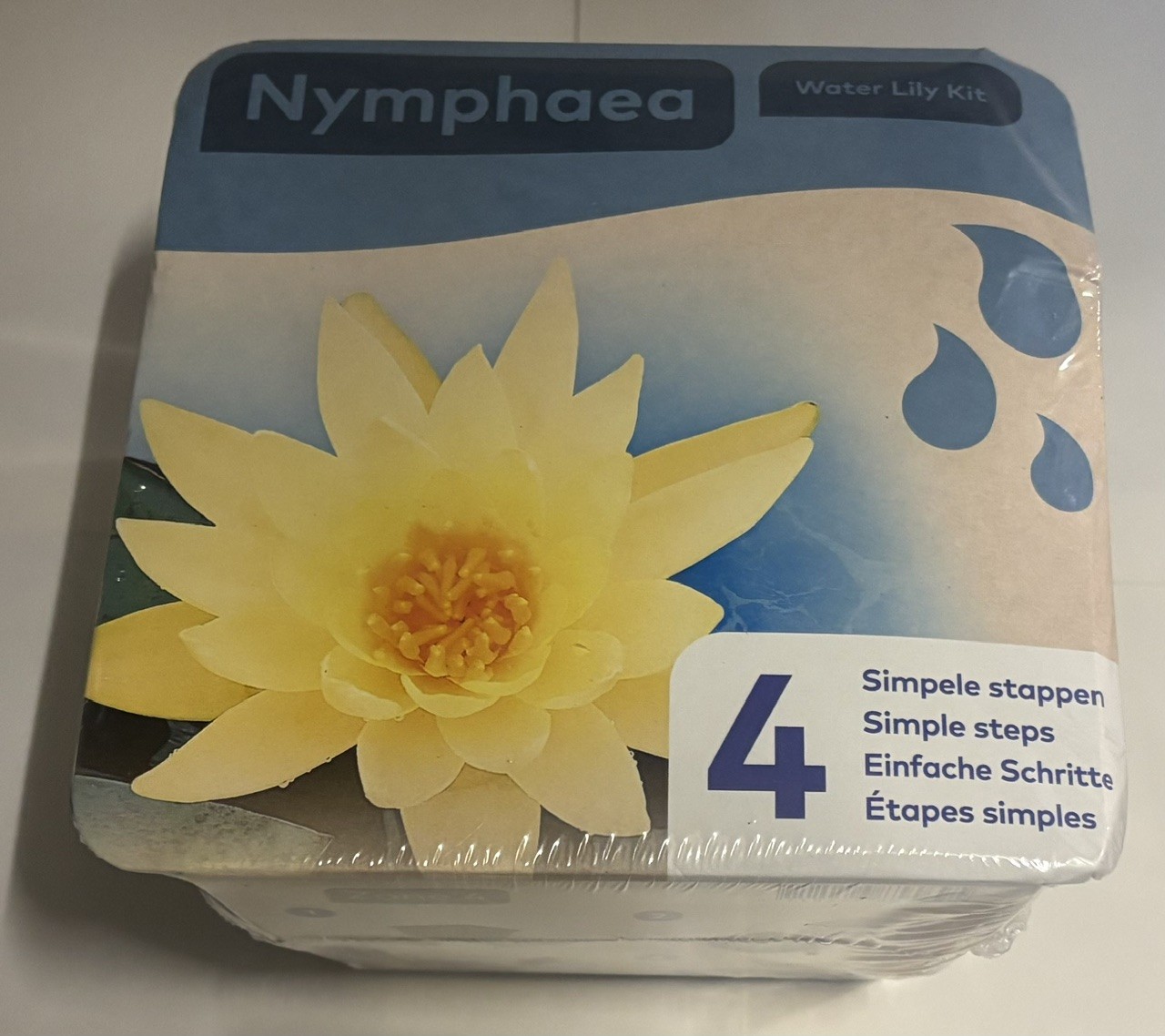 Dammväxt Nymphaea Sp. Gul, Drypack