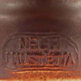 Francesca Mascitti-Lindh (Arabia 1960s) Rustic Spice Jar "Neljä maustetta" (Four Spices) 6 cm (7)