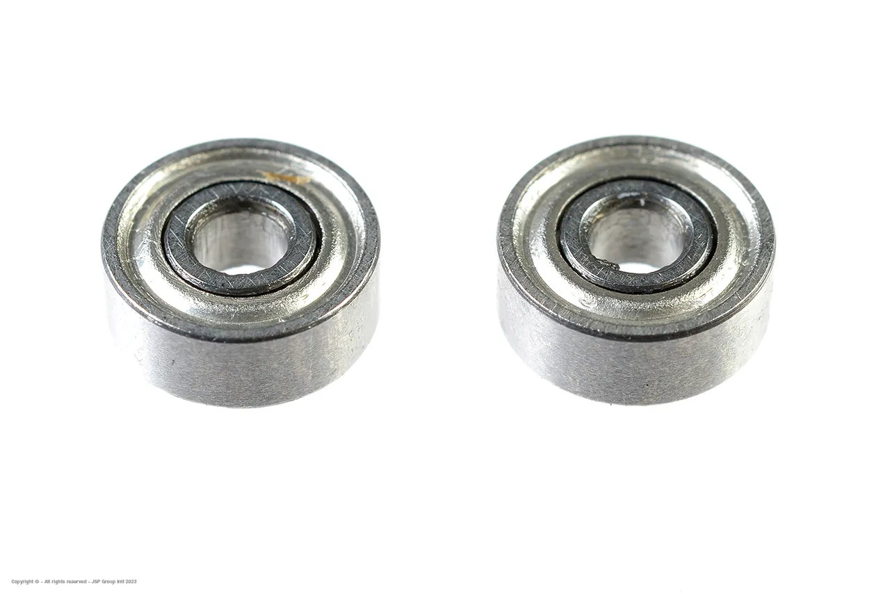 G-Force GF-0550-004 Ball Bearing - Chrome Steel - ABEC 3 - Metal Shielded - 2X6X2,3 - MR62ZZ/W23 - 2 pcs