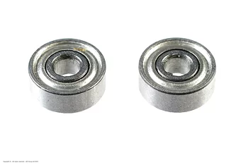 G-Force GF-0550-004 Ball Bearing - Chrome Steel - ABEC 3 - Metal Shielded - 2X6X2,3 - MR62ZZ/W23 - 2 pcs