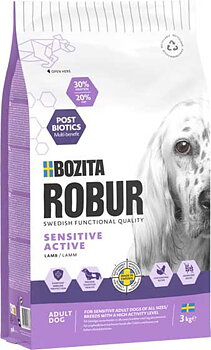  Bozita Robur Sens. GF Active, Lamb  3kg
