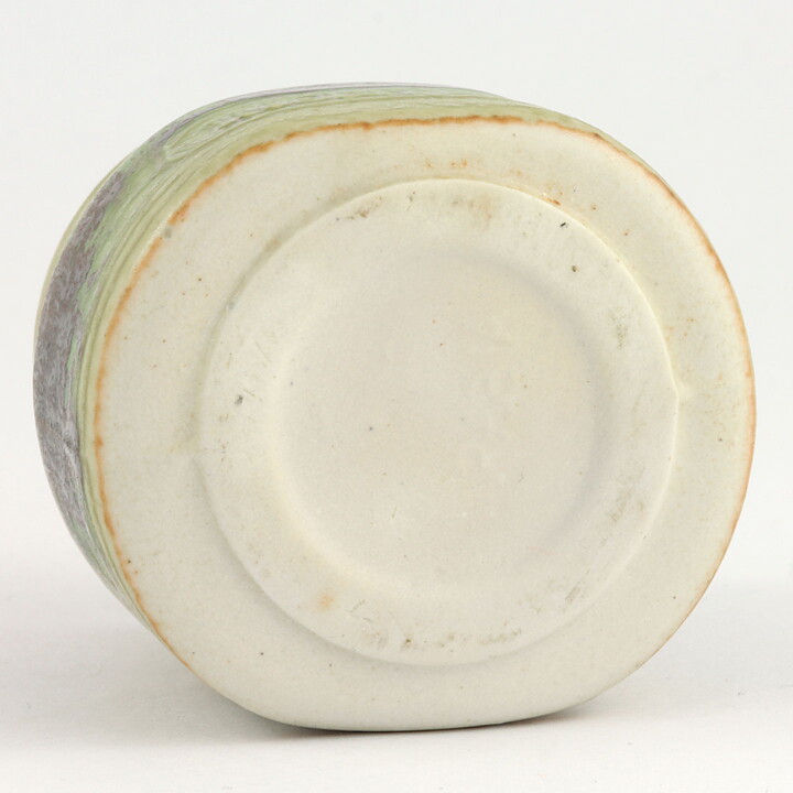 Francesca Mascitti-Lindh (Arabia 1960s) Rustic Spice Jar "Inkivääria" (Ginger) 6 cm (9)