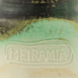 Francesca Mascitti-Lindh (Arabia 1960s) Rustic Spice Jar "Meiramia" (Marjoram) 6 cm (10)