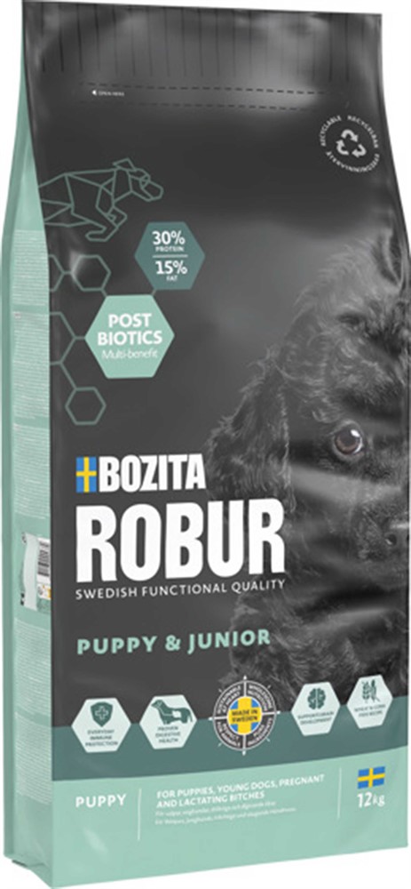 Bozita Robur Puppy & Junior 12kg