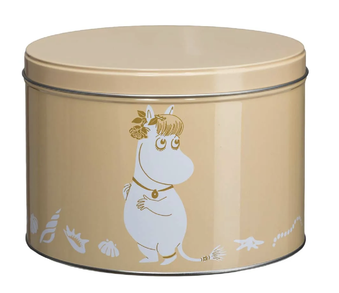 Mumin Rund Plåtburk - Snorkfröken - 2