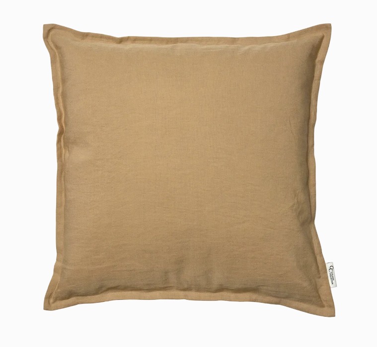 Kuddfodral Linen Mocca 50x50cm