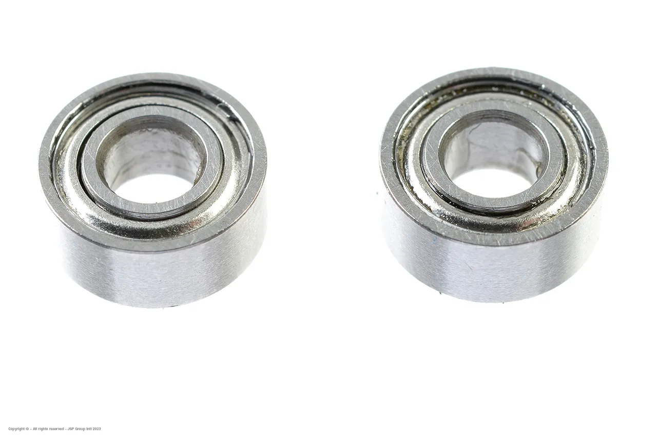 G-Force GF-0550-010 Ball Bearing - Chrome Steel - ABEC 3 - Metal Shielded - 3X7X3 - MR73ZZ - 2 pcs