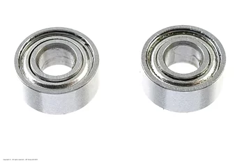 G-Force GF-0550-010 Ball Bearing - Chrome Steel - ABEC 3 - Metal Shielded - 3X7X3 - MR73ZZ - 2 pcs