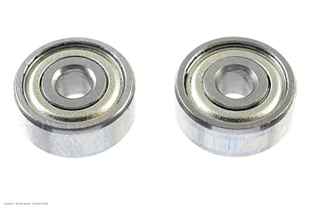 G-Force GF-0550-013 Ball Bearing - Chrome Steel - ABEC 3 - Metal Shielded - 3X10X4 - MR103ZZ - 2 pcs