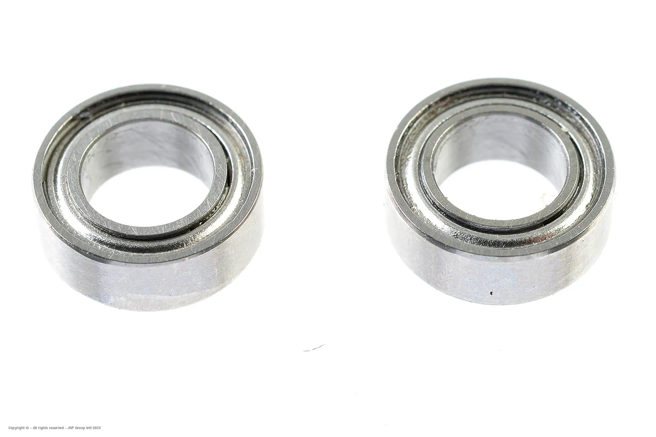 G-Force GF-0550-015 Ball Bearing - Chrome Steel - ABEC 3 - Metal Shielded - 4X7X2,5 - MR74ZZ - 2 pcs