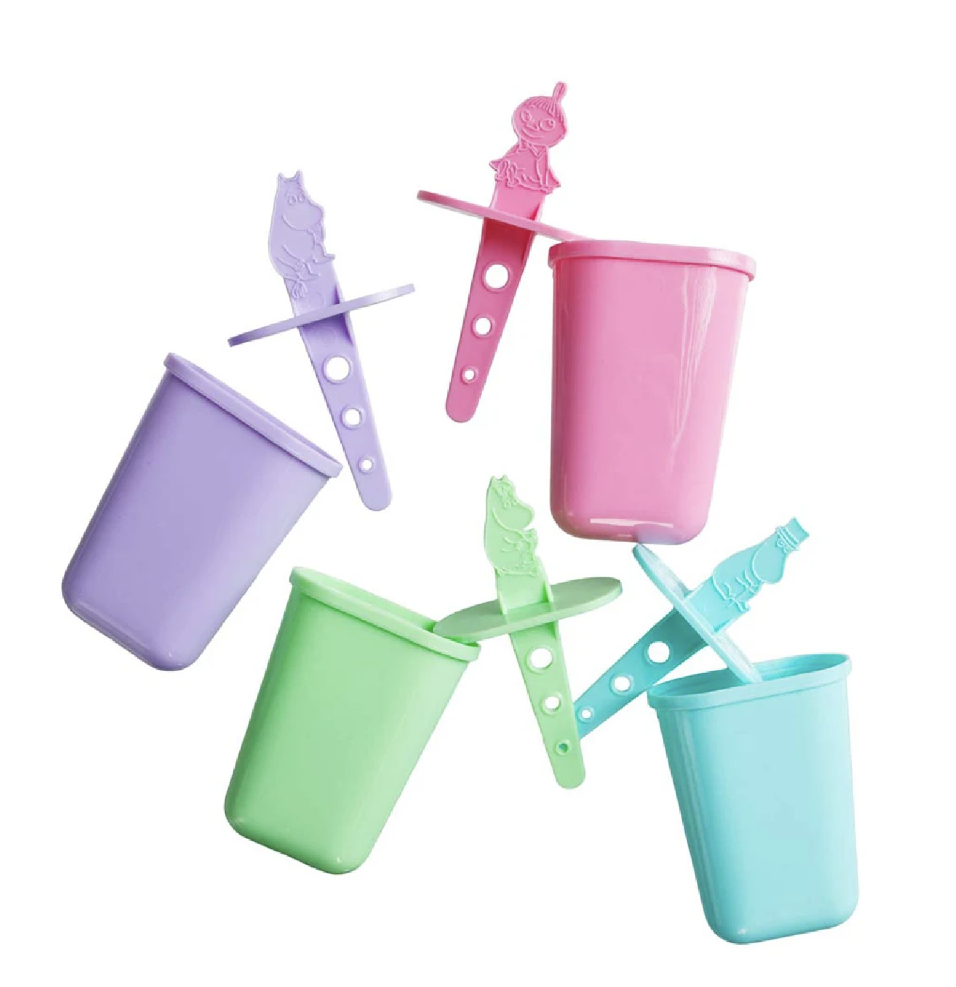 Mumin Glassformar 4-Pack - 3