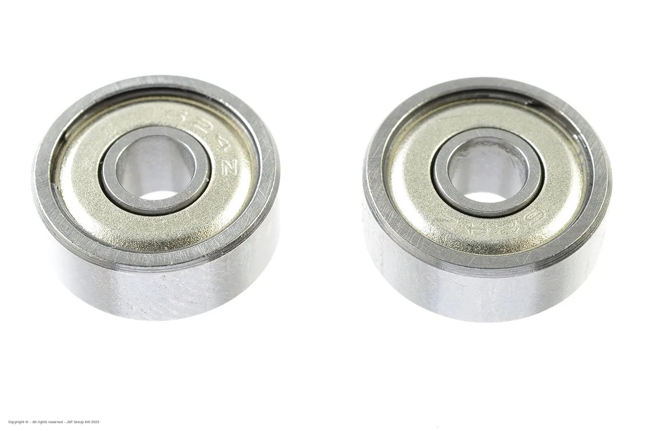 G-Force GF-0550-028 Ball Bearing - Chrome Steel - ABEC 3 - Metal Shielded - 8X14X4 - MR148ZZ - 2 pcs