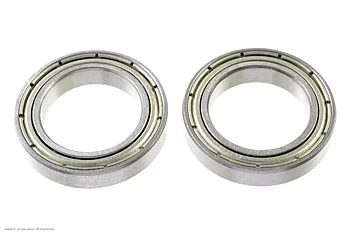 G-Force GF-0550-032 Ball Bearing - Chrome Steel - ABEC 3 - Metal Shielded - 17X26X5 - MR6803ZZ - 2 pcs