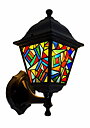 Outdoor Wall Light "Patchwork" small black ↕ 32cm