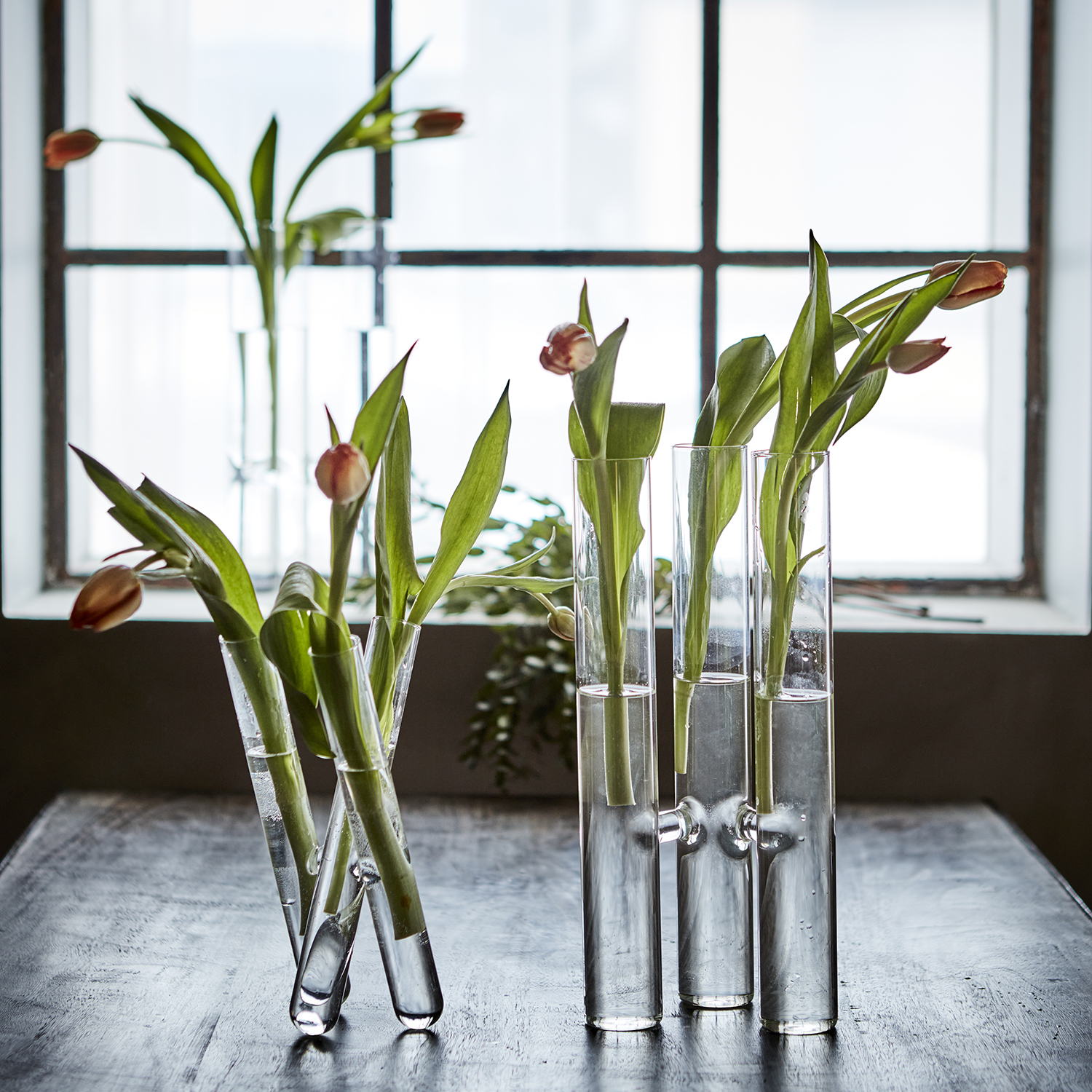 Glass vase - Olivia  - 34x17 cm - 3