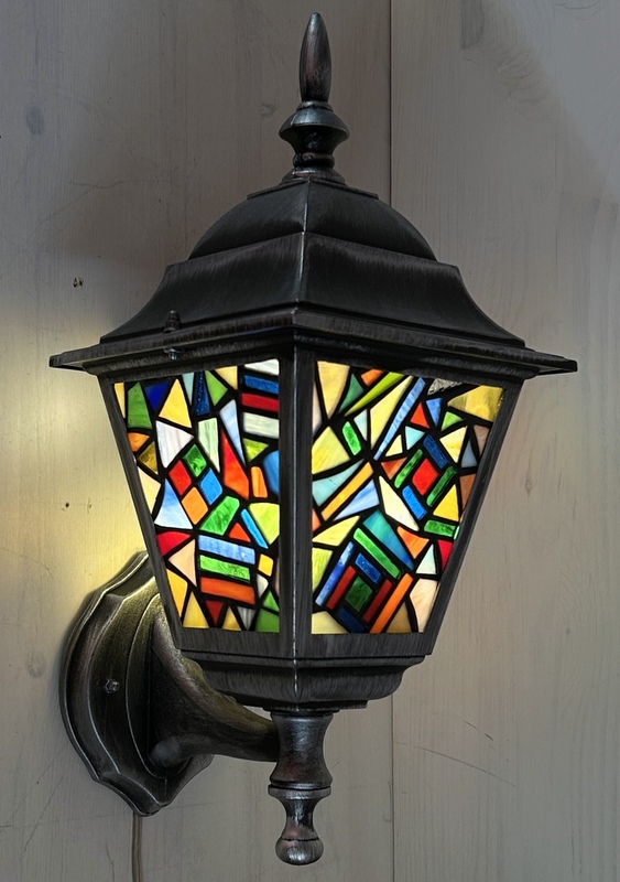 Wall lamp Patchwork ↕ 41cm - 7