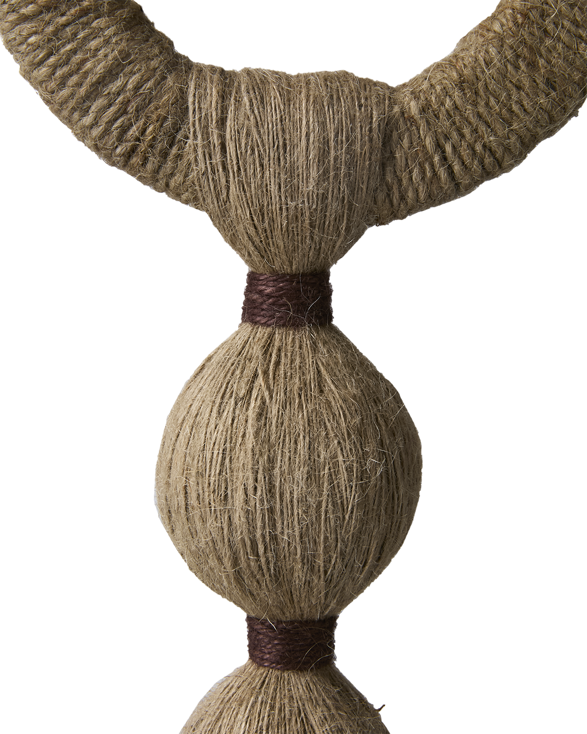 Wall decoration - Tassel - Tassel with a luxurious feel - Nature - 100 cm - 3
