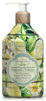 Liquid Soap Bergamot & White Tea 