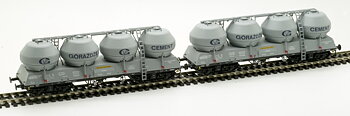 Set: 2x Uacs-z Cementvagn Górazdze PKP