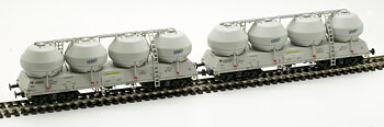 Set: 2x Uacsz Cementvagn CEMET PKP