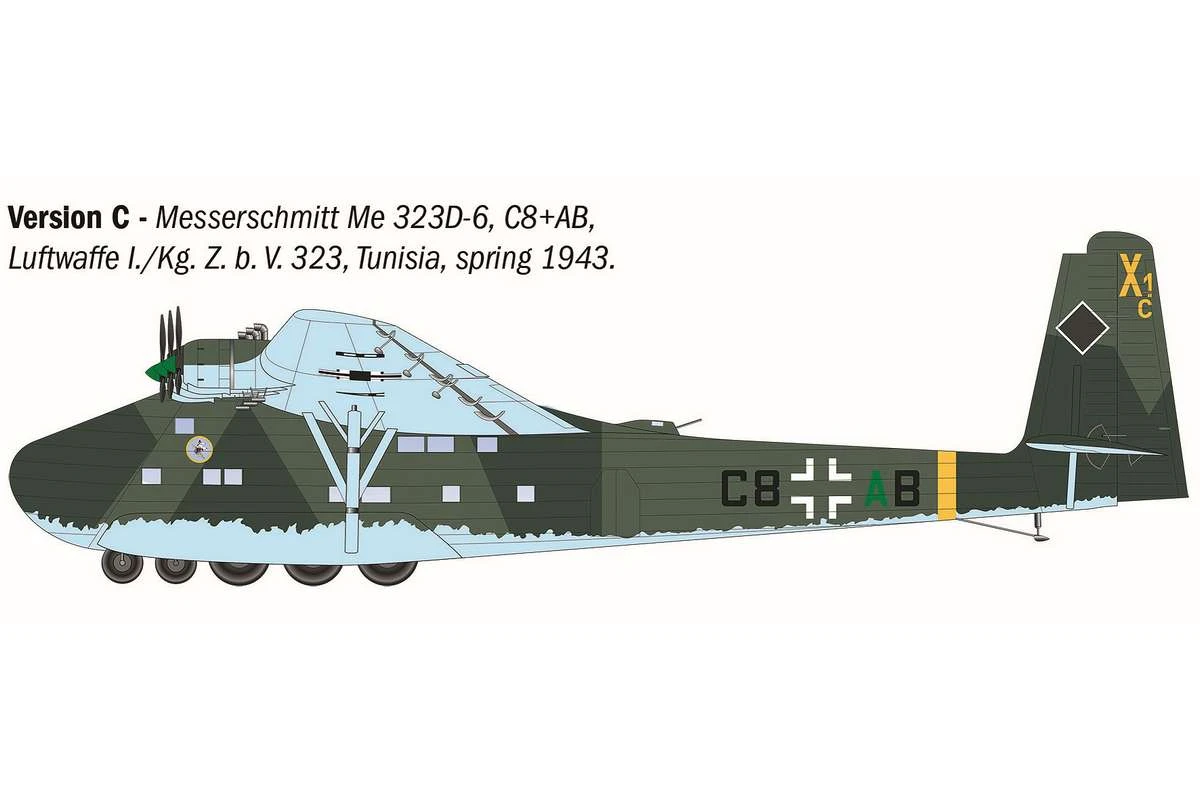 Messerschmitt Me 323 Gigant - German Transport Aircraft 1/72 - 4