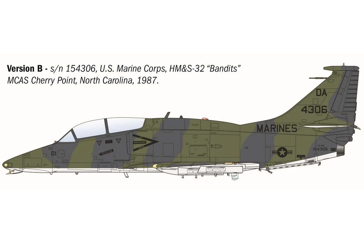 A-4M Skyhawk II – Amerikanskt jetflygplan 1/72 - 4